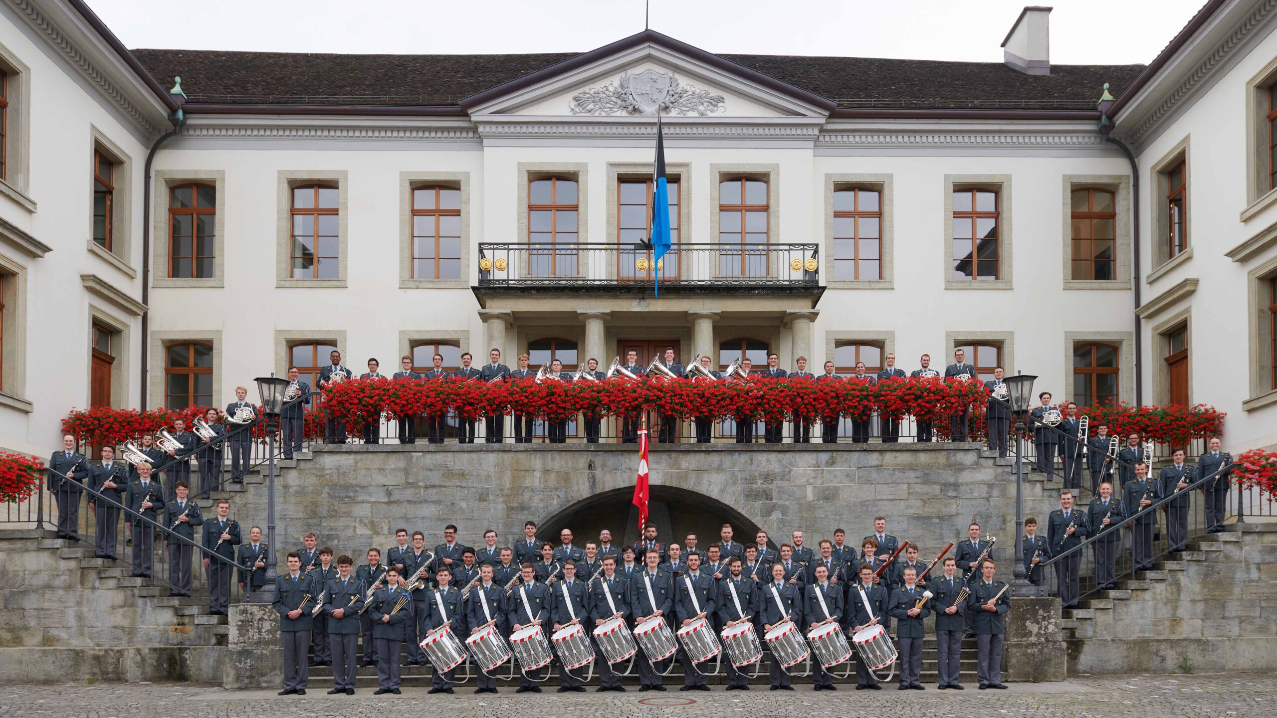 Militärmusik RS 16-2/23 macht Halt in Gommiswald